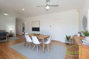 modern dining and living area newcastle